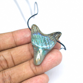 Jaguar Carved Crystal Necklace unisex